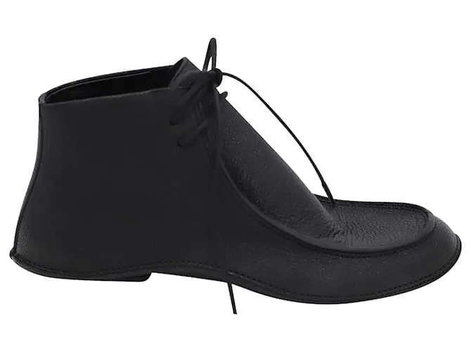 Zapato Coche The Row en Piel Negro 